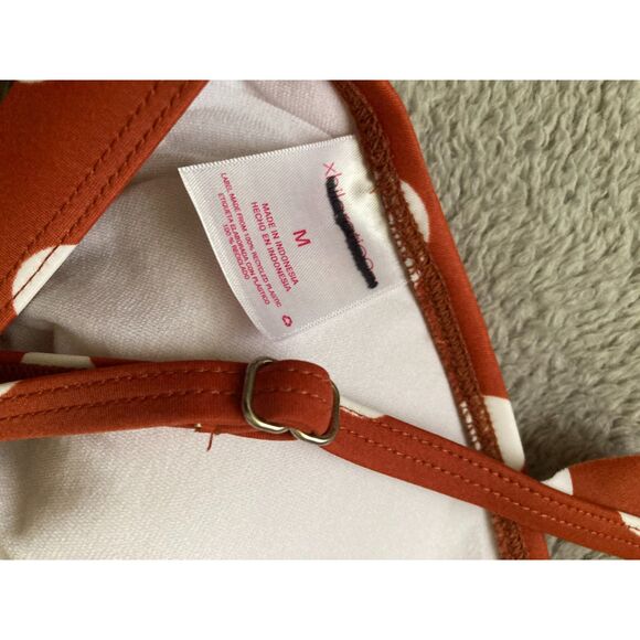 Xhilaration Bikini 2 Pc Women's M Polka Dot High Waist Bottom Triangle Top - Picture 8 of 8